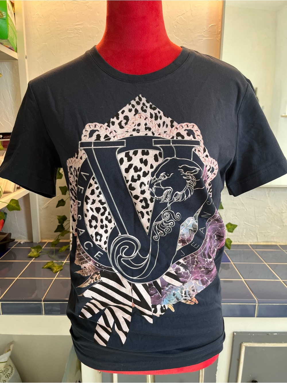 Versace Jeans Dark Blue Tee Shirt